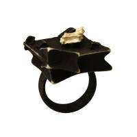 Gothic Cube Ring