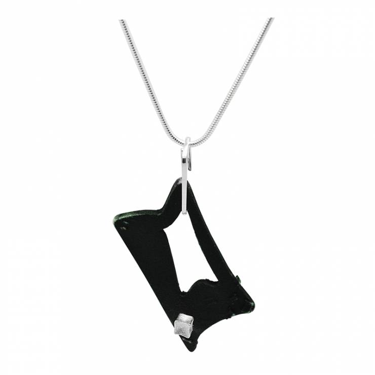 Gothic Rectangle Drop Pendant