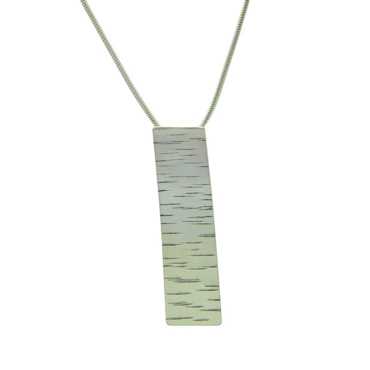 long textured sheet pendant - web